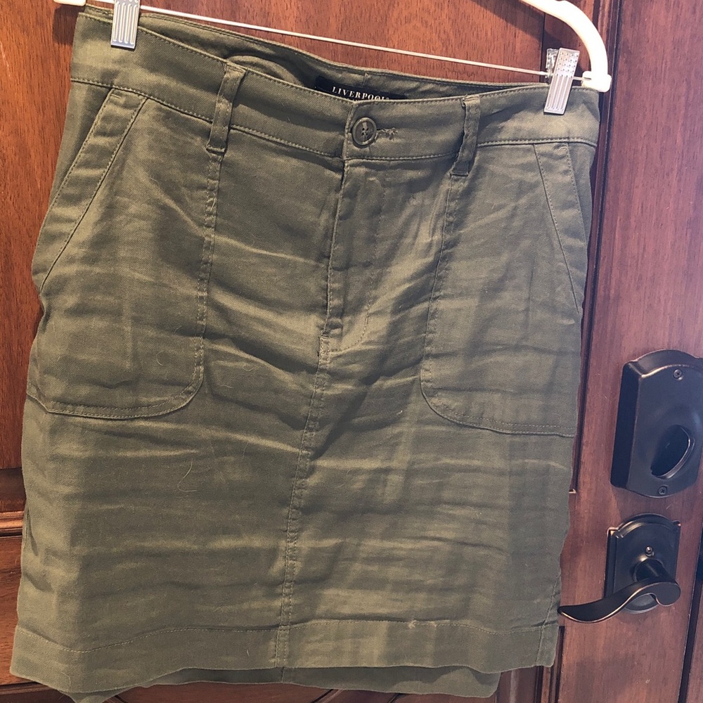 Liverpool Dark Green Skirt